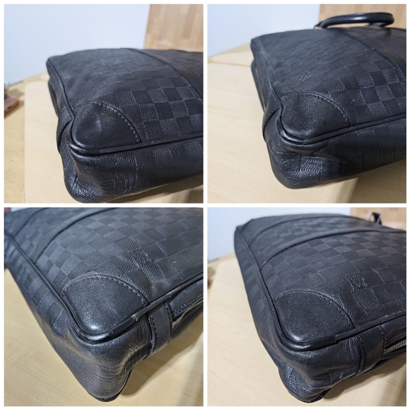 Louis Vuitton Infini Damier Graphite Porte-Documents Voyage Business Bag - Picture 10 of 11